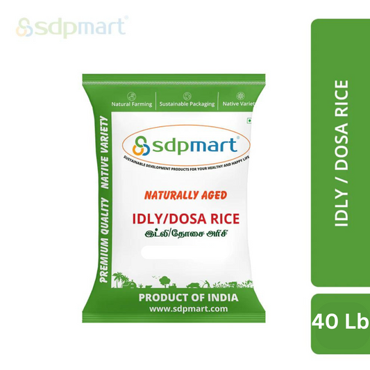 SDPMart Premium Idly Rice 40 LB